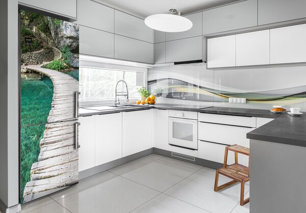 Nálepka na ledničku Plitvická jezera FridgeStick-70x190-f-44743153