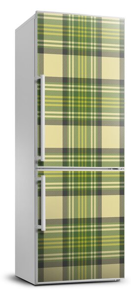 Nálepka tapeta na ledničku Zelená mříž FridgeStick-70x190-f-46310061