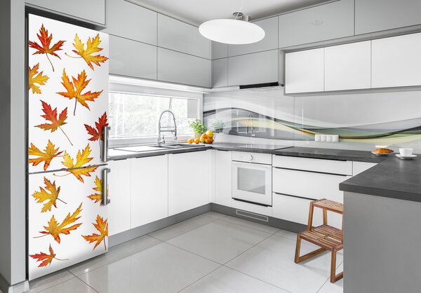 Foto tapeta na ledničku Podzimní listí FridgeStick-70x190-f-45893425