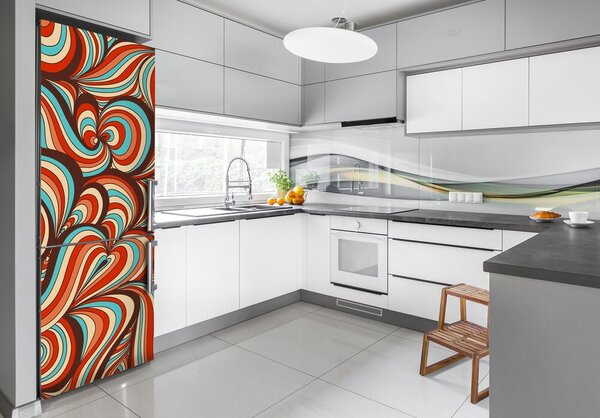 Nálepka tapeta na ledničku Virující vzor FridgeStick-70x190-f-44792285