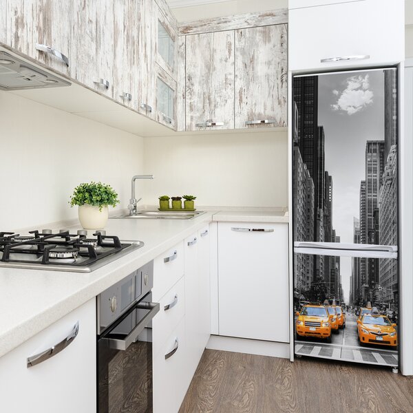 Tapeta na ledničku na výměr Taxi New York FridgeStick-70x190-f-44846834