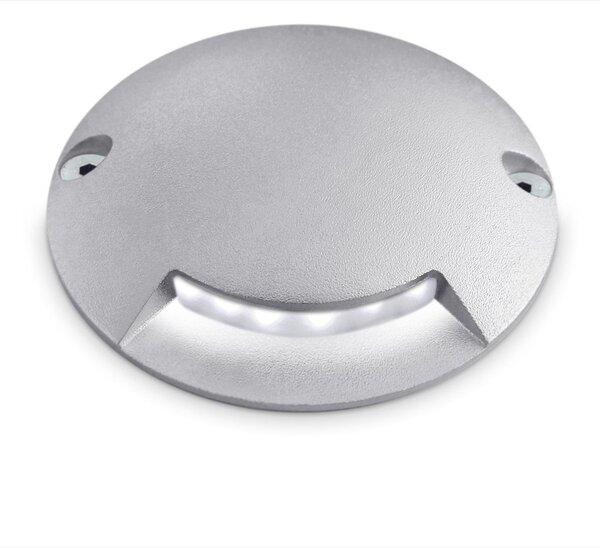 CEN PAVI1L-047030 Zemní LED PAVI 70mm 1světlo 0,4W 24VAC/DC 3000K 8Lm 100d 70x13mm 500kg IP67 IK06 - CENTURY