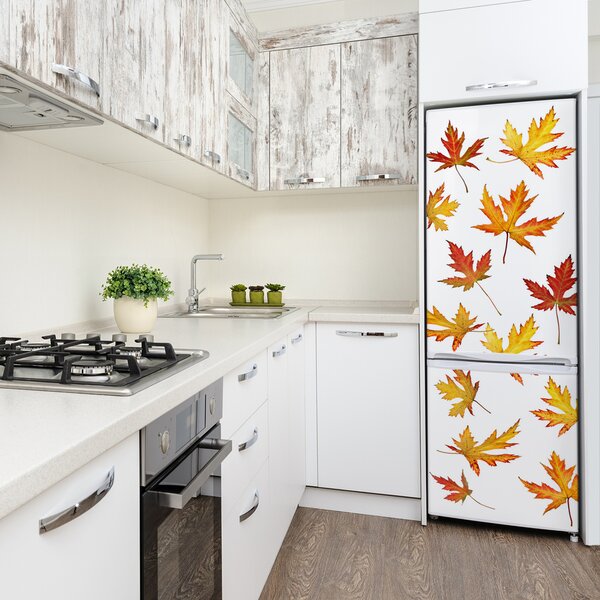 Foto tapeta na ledničku Podzimní listí FridgeStick-70x190-f-45893425