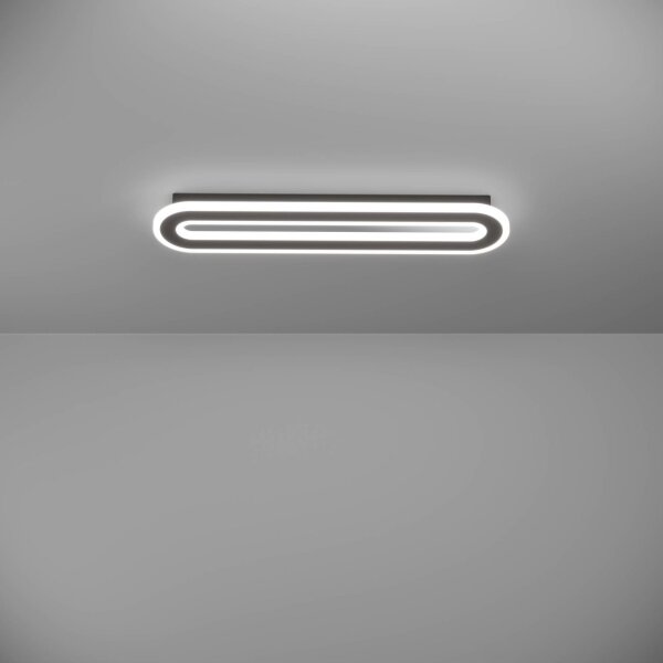 Eglo 901243 - LED Stmívatelné stropní svítidlo MACCHIONI LED/20W/230V černá + DO
