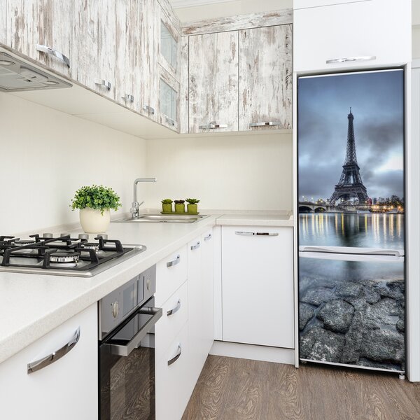 Samolepící nálepka na ledničku Eiffelova věž FridgeStick-70x190-f-47359660