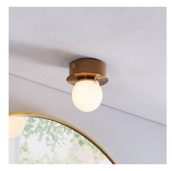 Eglo 900658 - LED Koupelnové stropní svítidlo MOSIANO LED/3,3W/230V IP44 zlatá