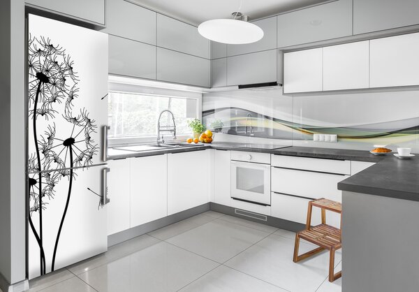 Fototapeta nálepka na ledničku Pampelišky FridgeStick-70x190-f-47146457