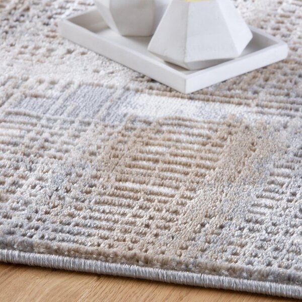 Obsession, Kusový koberec Salsa 691 taupe, 80x150, hnědá, obývací pokoj