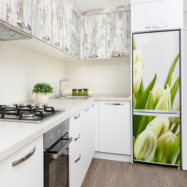 Fototapeta nálepka na ledničku Tulipány FridgeStick-70x190-f-48191283