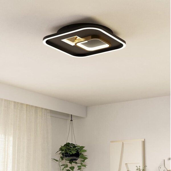 Eglo 901245 - LED Stropní svítidlo TIRIOLO LED/16,2W/230V+LED/9,2W černá/zlatá