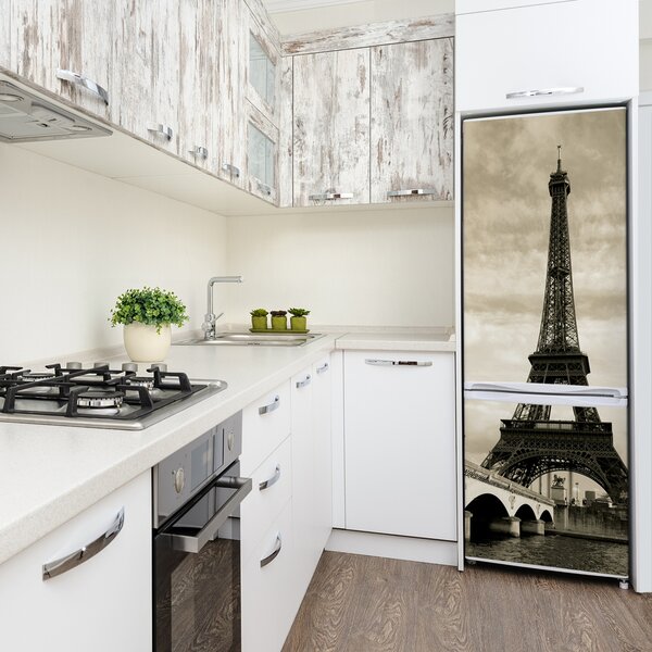 Samolepící nálepka na ledničku Eiffelova věž FridgeStick-70x190-f-47901636