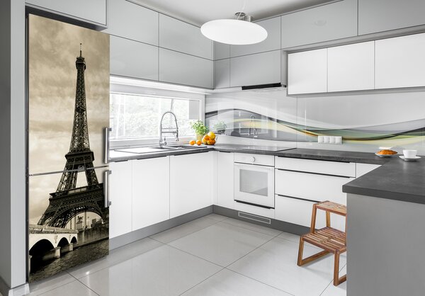 Samolepící nálepka na ledničku Eiffelova věž FridgeStick-70x190-f-47901636