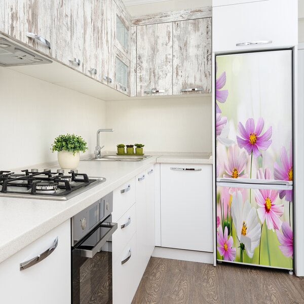 Samolepící nálepka fototapeta Polní květiny FridgeStick-70x190-f-49015861