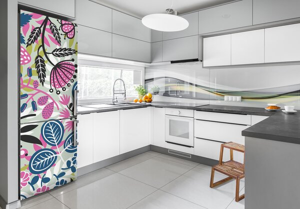 Nálepka fototapeta na ledničku Květiny FridgeStick-70x190-f-49934883