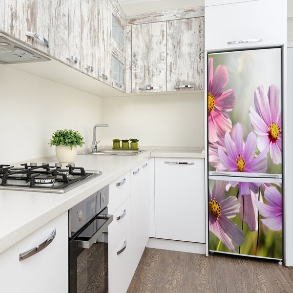 Samolepící nálepka fototapeta Polní květiny FridgeStick-70x190-f-50039707