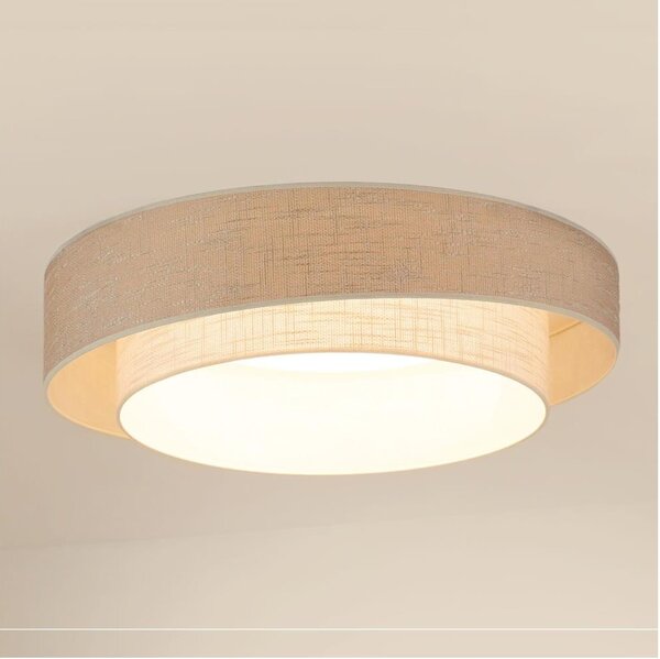 Brilagi - LED Stropní svítidlo DOVER SHINE LED/26W/230V pr. 60 cm šedá/krémová