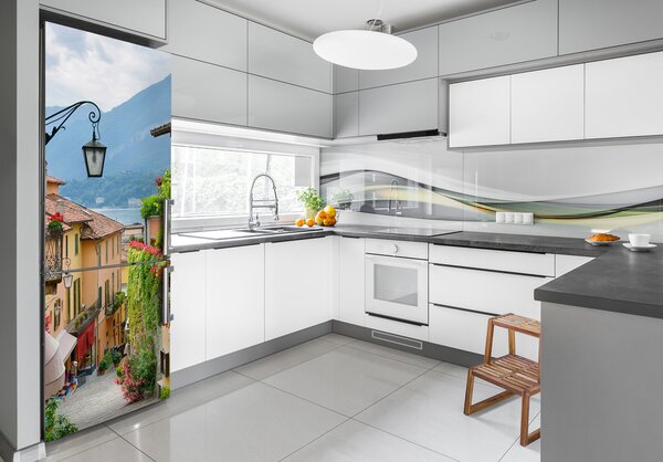 Tapeta nálepka na ledničku Italské uličky FridgeStick-70x190-f-49988155