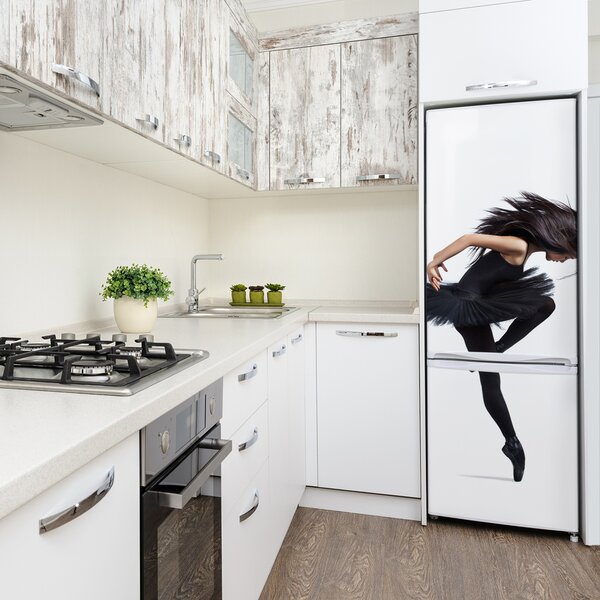 Nálepka tapeta na ledničku Lidé baletka FridgeStick-70x190-f-52262890