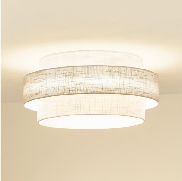 Brilagi - Stropní svítidlo DOVER SPACE LED/12W/230V pr. 50 cm šedá/krémová
