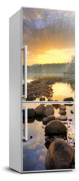 Nálepka na ledničku Příroda jezero FridgeStick-70x190-f-52295899