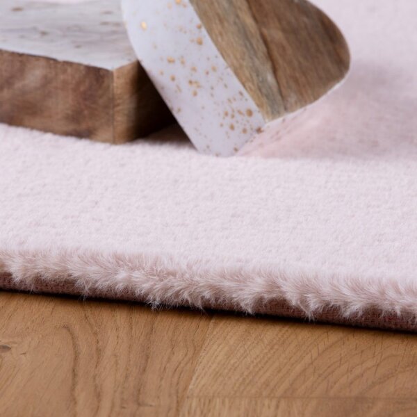 Obsession, Kusový koberec Cha Cha 535 powder pink, 60x110, růžová, ložnice