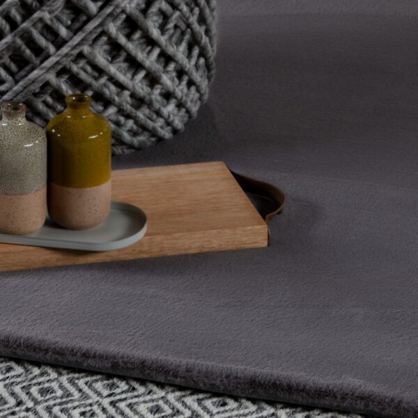Obsession, Kusový koberec Cha Cha 535 grey, 60x110, šedá, ložnice