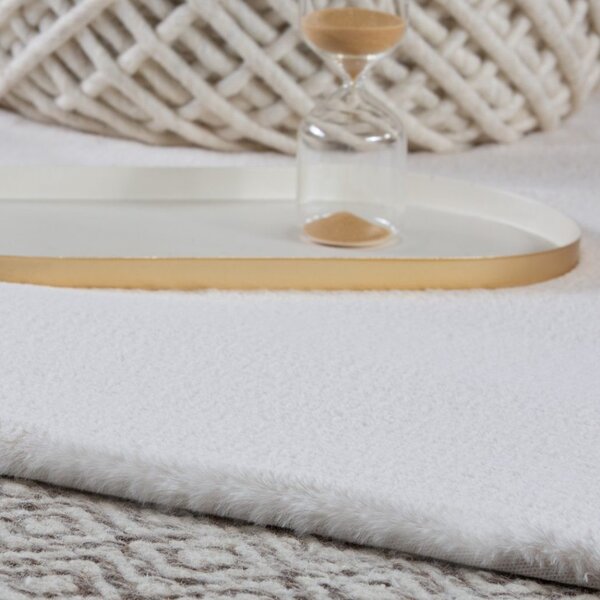 Obsession, Kusový koberec Cha Cha 535 cream, 80x150, bílá, ložnice