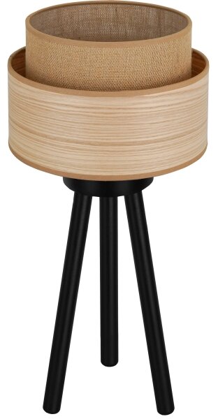 Brilagi - Stolní lampa MONTANA BOHO 1xE27/15W/230V hnědá/černá