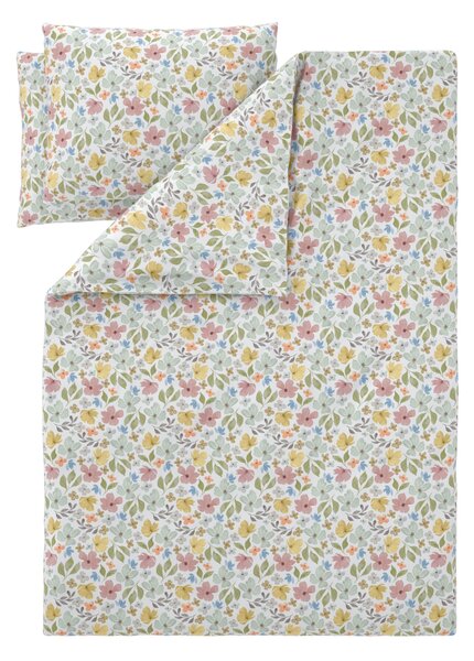 Livarno® Saténové ložní povlečení, 240 x 220 cm, 70 x 90 cm (květiny) (100404995002)