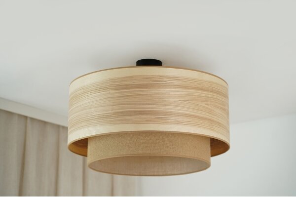 Brilagi - Přisazený lustr MONTANA BOHO 1xE27/15W/230V pr. 60 cm hnědá