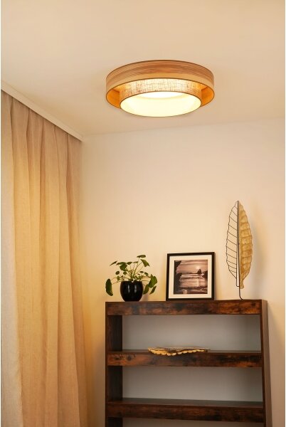 Brilagi - LED Stropní svítidlo MONTANA BOHO LED/26W/230V pr. 60 cm hnědá