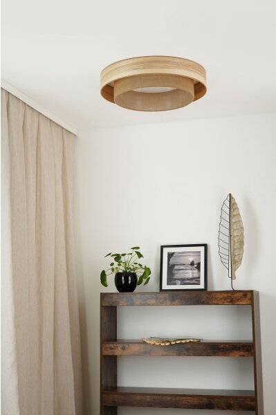 Brilagi - LED Stropní svítidlo MONTANA BOHO LED/26W/230V pr. 60 cm hnědá