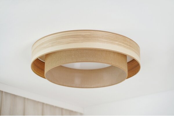 Brilagi - LED Stropní svítidlo MONTANA BOHO LED/26W/230V pr. 60 cm hnědá