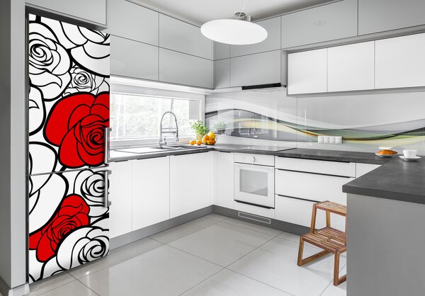 Nálepka fototapeta na ledničku Růže FridgeStick-70x190-f-54438364