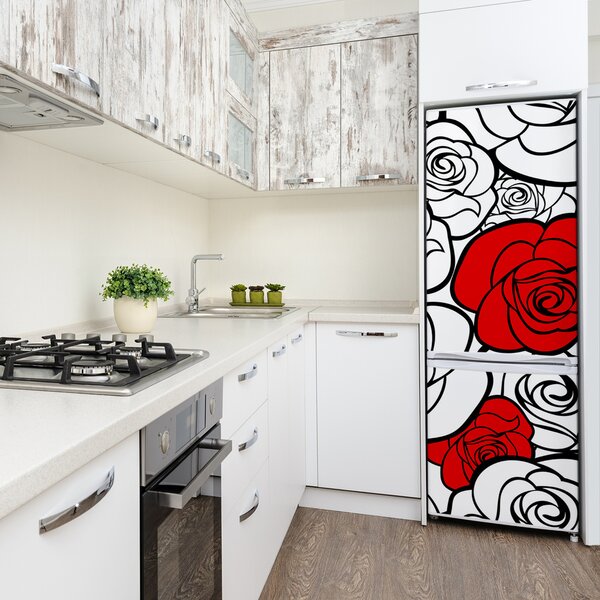 Nálepka fototapeta na ledničku Růže FridgeStick-70x190-f-54438364