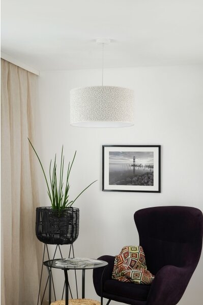 Brilagi - Lustr na lanku BOUCLE ROLLER 1xE27/15W/230V pr. 45 cm krémová