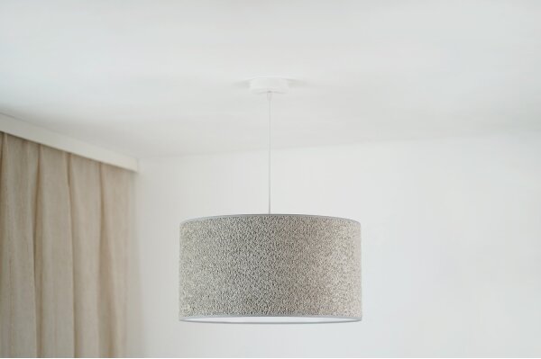 Brilagi - Lustr na lanku BOUCLE ROLLER 1xE27/15W/230V pr. 45 cm šedá