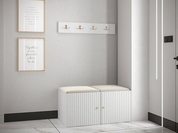 Předsíňová sestava Towiro Slim VI, Barva: černá, Barva látek:: Abriamo 03 5903211370687