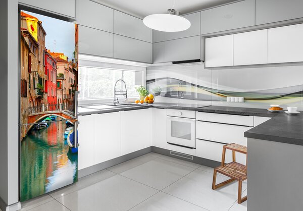 Samolepící nálepka na ledničku Benátky Itálie FridgeStick-70x190-f-57091753