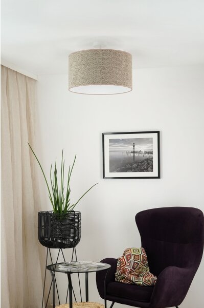 Brilagi - Lustr na lanku BOUCLE ROLLER 1xE27/15W/230V pr. 45 cm hnědá