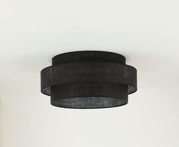 Brilagi - Stropní svítidlo SPACE YUTE LED/12W/230V pr. 50 cm černá