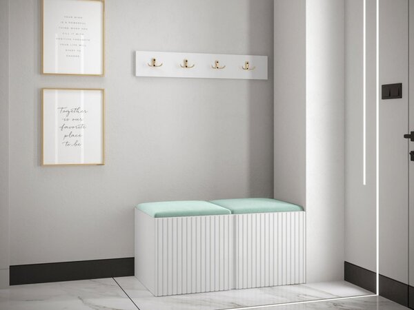 Předsíňová sestava Towiro Slim VI, Barva: černá, Barva látek:: Abriamo 03 5903211370687