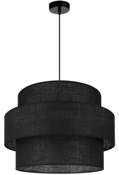 Brilagi - Lustr na lanku SPACE YUTE 1xE27/15W/230V pr. 50 cm černá