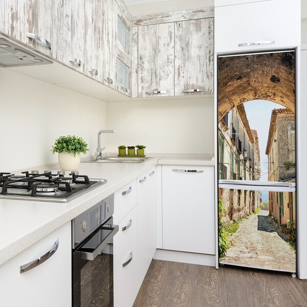 Tapeta nálepka na ledničku Italské uličky FridgeStick-70x190-f-57322267