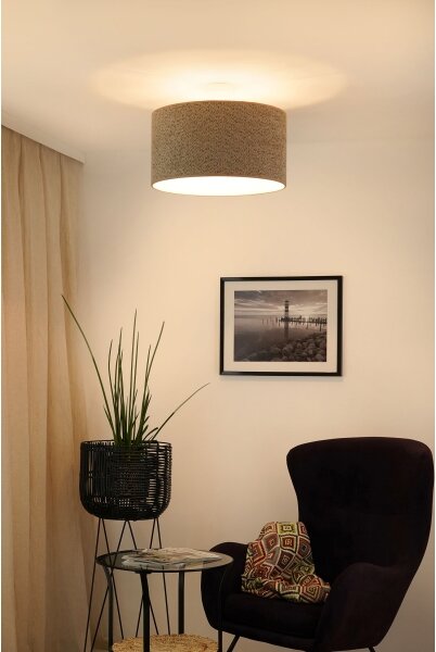 Brilagi - Lustr na lanku BOUCLE ROLLER 1xE27/15W/230V pr. 45 cm hnědá