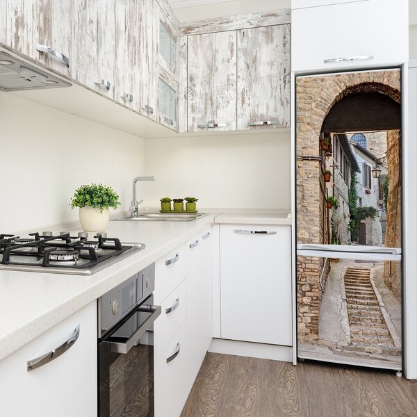 Tapeta nálepka na ledničku Italské uličky FridgeStick-70x190-f-57318513