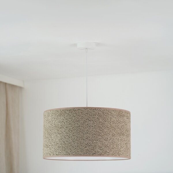 Brilagi - Lustr na lanku BOUCLE ROLLER 1xE27/15W/230V pr. 50 cm hnědá
