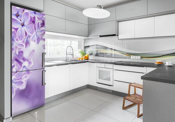 Samolepící nálepka fototapeta Květy bezu FridgeStick-70x190-f-58135324