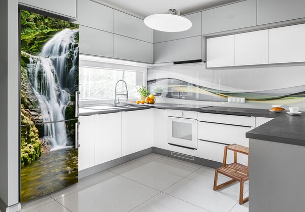 Nálepka na ledničku Příroda vodopád FridgeStick-70x190-f-57830401