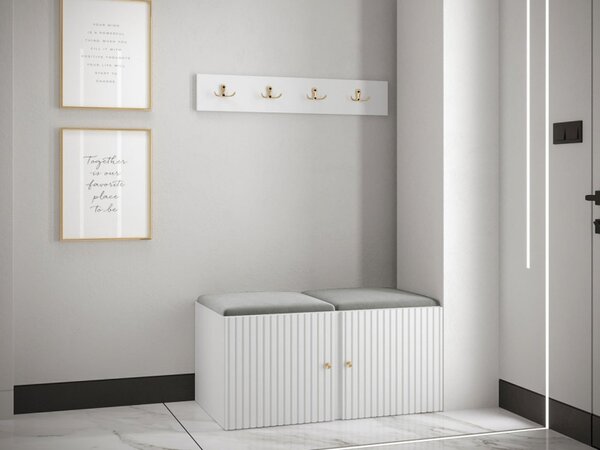 Předsíňová sestava Towiro Slim VI, Barva: černá, Barva látek:: Abriamo 03 5903211370687